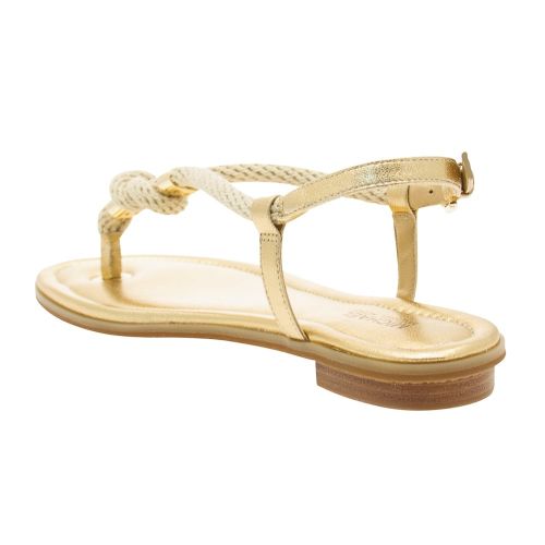 Womens Pale Gold Holly Rope Sandals 8384 by Michael Kors from Hurleys