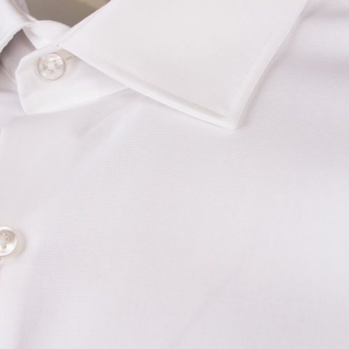 Mens Open White C-Joey Slim L/s Shirt 18498 by HUGO from Hurleys