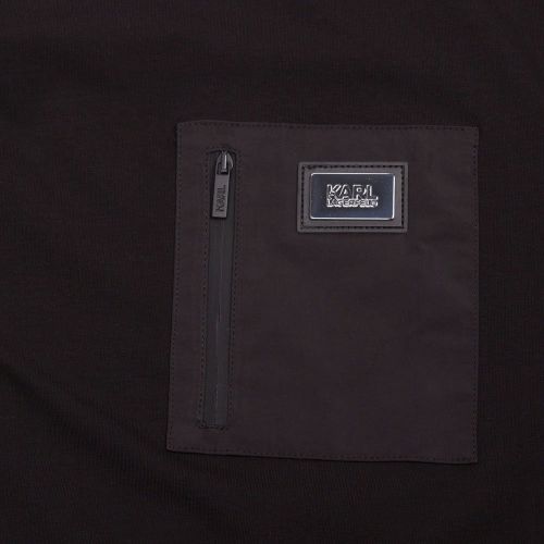 Mens Black Badge Pocket S/s T Shirt 93394 by Karl Lagerfeld from Hurleys