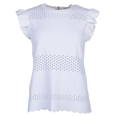 Womens Ivory Jesile Stitch Detail Top 71626 by Ted Baker from Hurleys