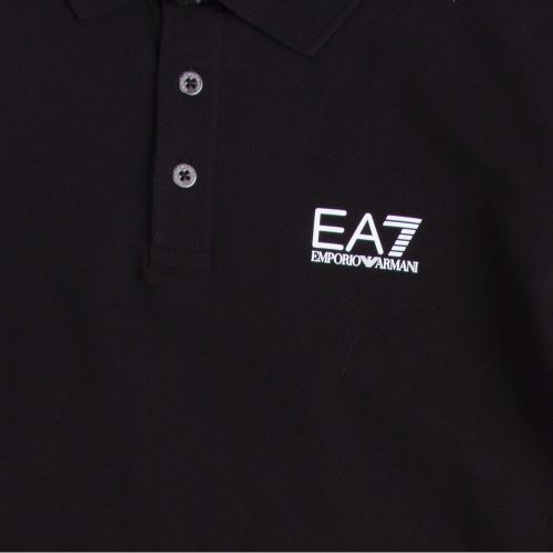 Mens Black Core ID S/s Polo Shirt 57441 by EA7 from Hurleys