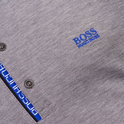 Mens Black Oxford Paule 4 S/s Polo Shirt 15133 by BOSS from Hurleys