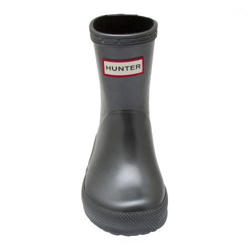 Kids Black First Classic Nebula Wellington Boots (4-8) 59609 by Hunter from Hurleys