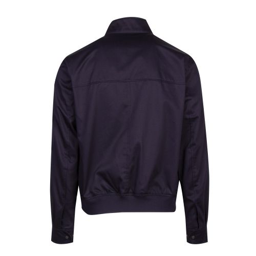 Mens Dark Navy Branded Zip Through Jacket 59273 by Lacoste from Hurleys
