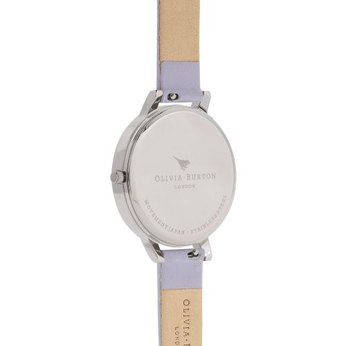 Womens Parma Violet & Rose Gold & Silver White Dial Watch 27947 by Olivia Burton from Hurleys