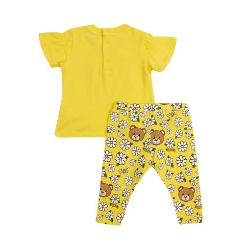 Baby Yellow Toy Daisy Toy T Shirt & Pants Set 82632 by Moschino from Hurleys