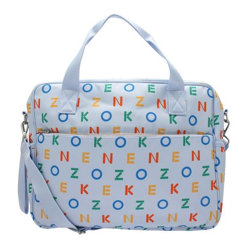 Boys Blue Branded Logo Changing Bag 76582 by Kenzo from Hurleys