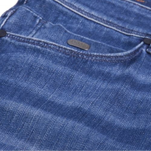 Athleisure Mens Blue Wash Delaware Slim Fit Jeans 26683 by BOSS from Hurleys