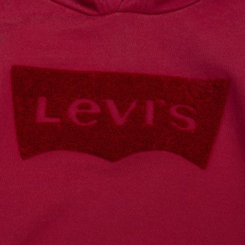 Mens Earth Red Graphic Tonal Logo Hoodie 57798 by Levi's from Hurleys