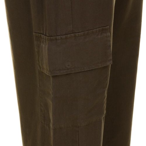 Womens Dark Olive Night Military Tencel Tapered Trousers 60349 by French Connection from Hurleys