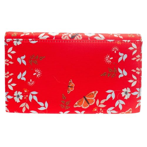 Womens Bright Red Kacia Kyoto Gardens Evening Bag 16484 by Ted Baker from Hurleys