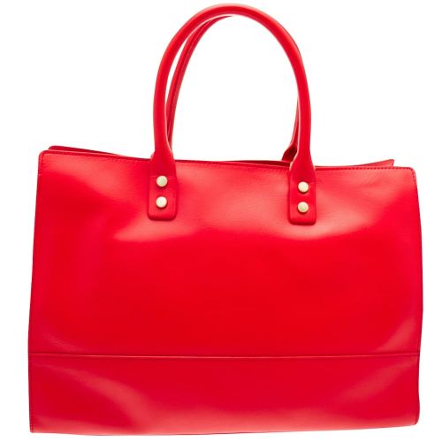 Womens Red Smooth Calf Leather Daphne Medium Bag 72726 by Lulu Guinness from Hurleys