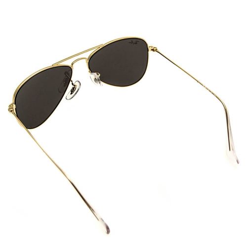 Junior Gold RJ9506S Aviator Sunglasses 62169 by Ray-Ban from Hurleys
