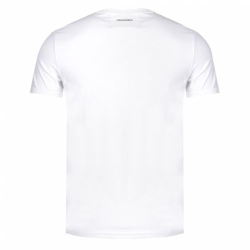 Mens White Basic S/s T Shirt 35869 by Dsquared2 from Hurleys