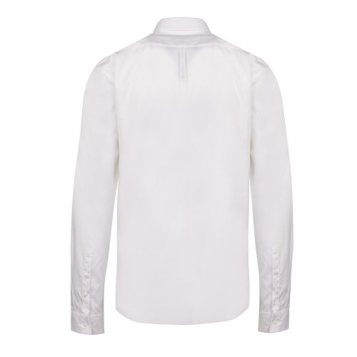 Mens White Ero3-W Extra Slim Fit L/s Shirt 45022 by HUGO from Hurleys