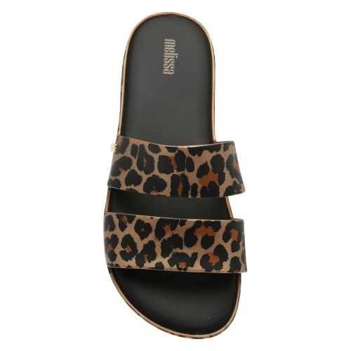 Womens Leopard Print Colour Pop Slides 58847 by Melissa from Hurleys