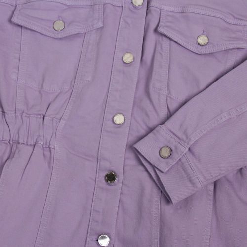 Womens Lilac Sofiaz Waisted Denim Jacket 89242 by Ted Baker from Hurleys