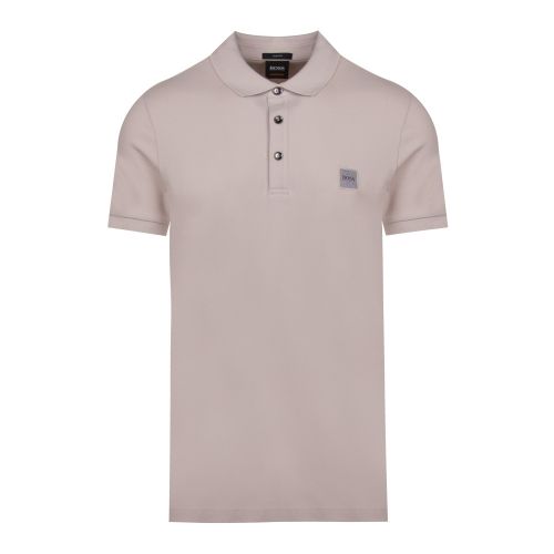Casual Mens Grey Passenger Slim Fit S/s Polo Shirt 44879 by BOSS from Hurleys