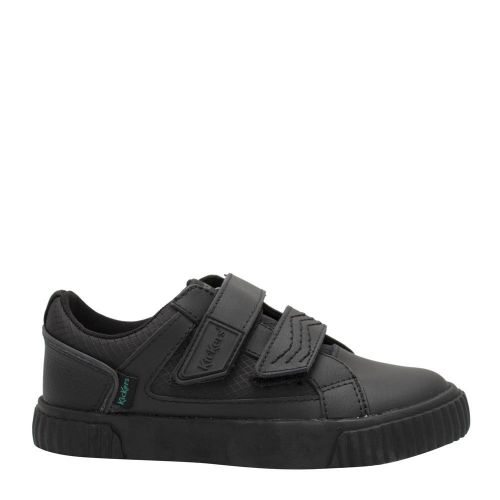 Junior Black Tovni Twin Flex Shoes (12.5-2.5) 92162 by Kickers from Hurleys