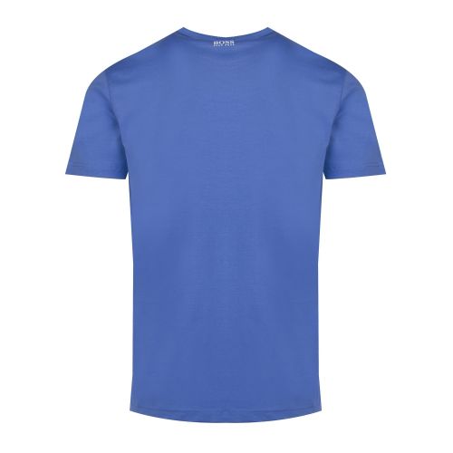 Athleisure Mens Medium Blue Teeos Stripe Logo S/s T Shirt 44778 by BOSS from Hurleys