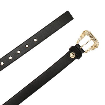 Womens Black Elegant Buckle Belt 90426 by Versace Jeans Couture from Hurleys