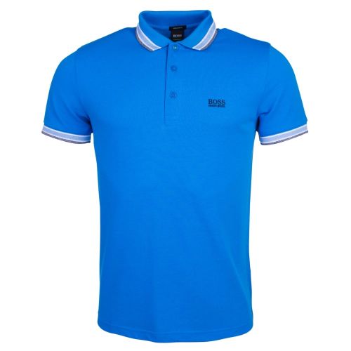 Athleisure Mens Navy Paddy Reg S/s Polo Shirt 19123 by BOSS from Hurleys
