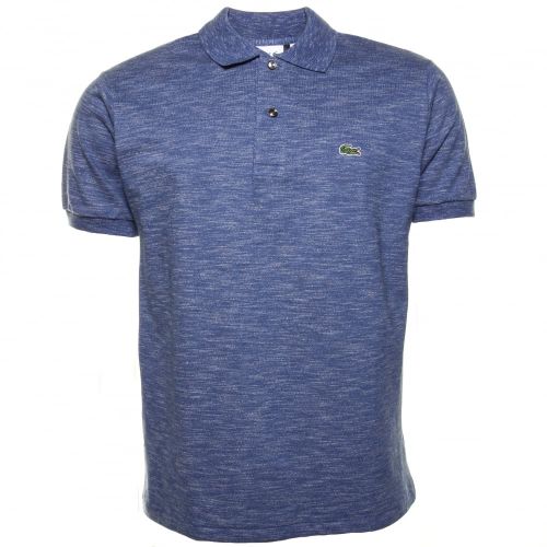 Mens Blue Classic Marl S/s Polo Shirt 29396 by Lacoste from Hurleys