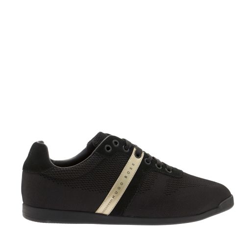 Athleisure Mens Black Maze_Lowp_Knit Trainers 31966 by BOSS from Hurleys