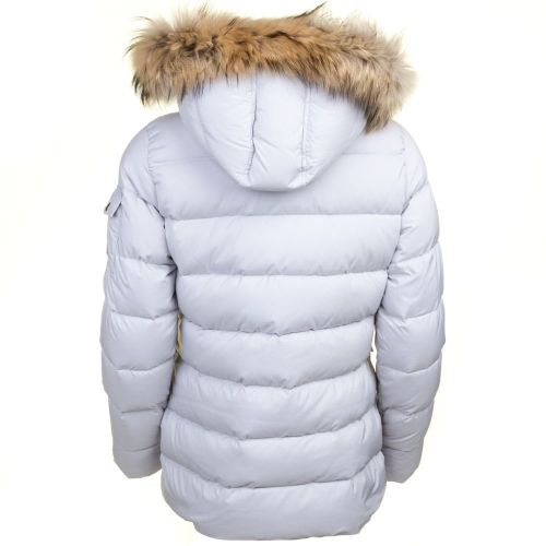Womens Pearl Authentic Fur Hooded Smooth Jacket 65784 by Pyrenex from Hurleys