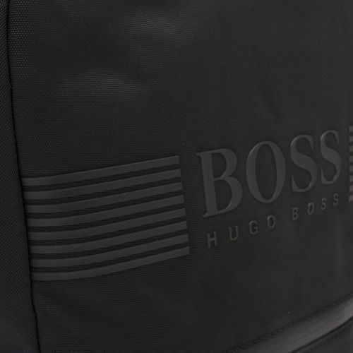 Athleisure Mens Black Pixel Pocket Backpack 45310 by BOSS from Hurleys