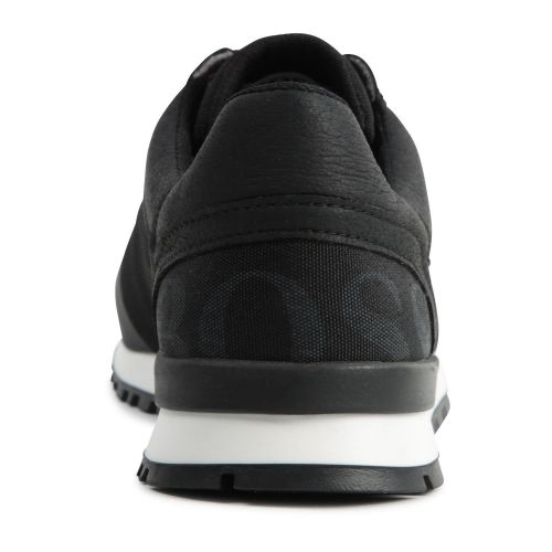 Boys Black Logo Mesh Trainers (27-35) 75506 by BOSS from Hurleys