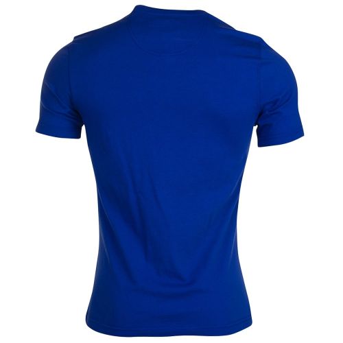 Mens Blue Small Logo S/s Tee Shirt 71527 by Barbour International from Hurleys