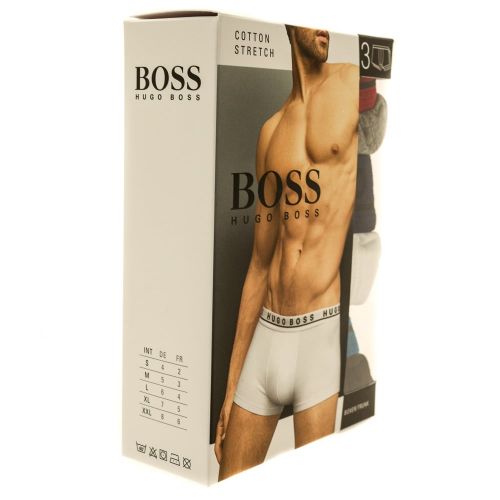 Mens Assorted 3 Pack Trunks 68298 by BOSS from Hurleys