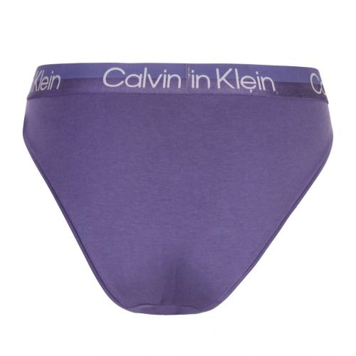 Womens Bleached Denim Structure Cheeky Briefs 95599 by Calvin Klein from Hurleys