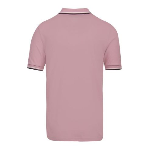 Mens Chalky Pink Twin Tipped S/s Polo Shirt 87929 by Fred Perry from Hurleys