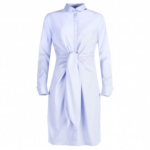 Womens Blue Casual Cooli Tie Waist Dress 34509 by BOSS from Hurleys