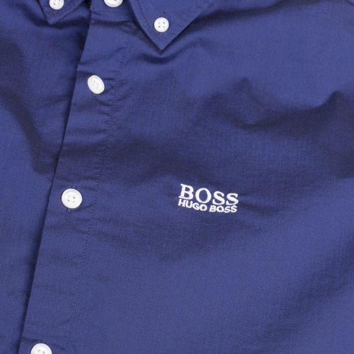 Athleisure Mens Medium Blue Biadia_R S/s Shirt 42497 by BOSS from Hurleys
