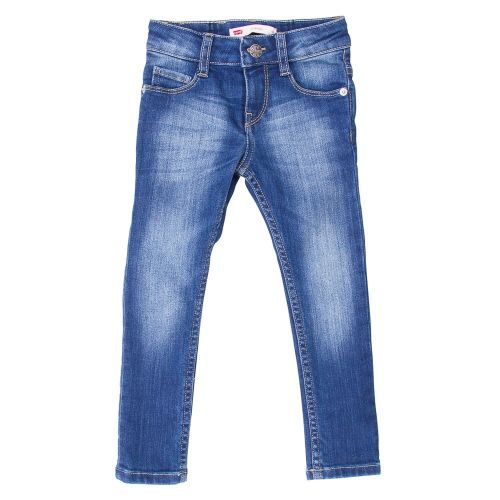Levis® Girls Sodalite Blue 711 Skinny Jeans 72241 by Levi's from Hurleys