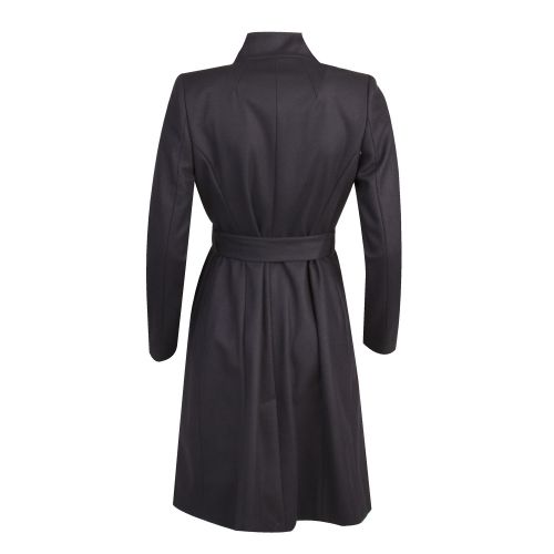 Womens Black Sandra Long Wool Coat 29973 by Ted Baker from Hurleys