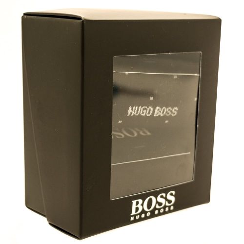 Mens Black Two Pack Design Socks Boxed Gift Set 68353 by BOSS from Hurleys