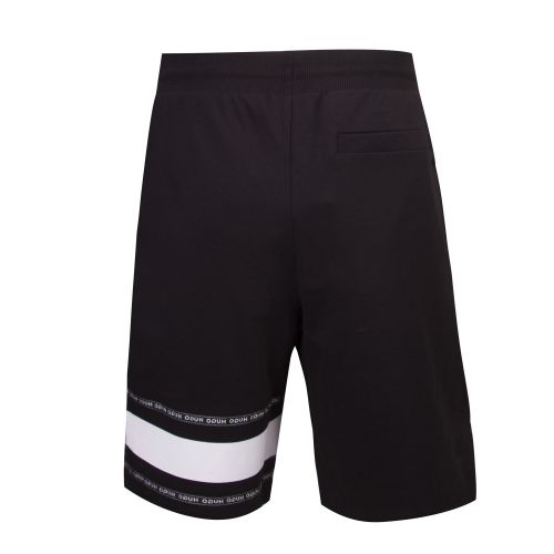 Mens Black Dorts Sweat Shorts 42649 by HUGO from Hurleys