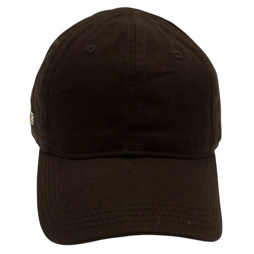 Mens Black Branded Cap 71211 by Lacoste from Hurleys