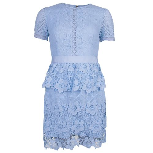 Womens Baby Blue Dixa Lace Skater Dress 71583 by Ted Baker from Hurleys