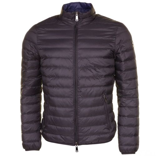 Mens Black Reversible Down Jacket 61188 by Armani Jeans from Hurleys