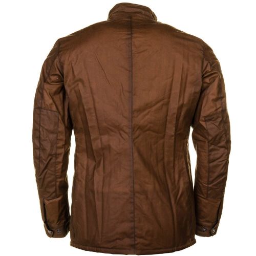 Mens Tan Duke Waxed Jacket 64630 by Barbour International from Hurleys