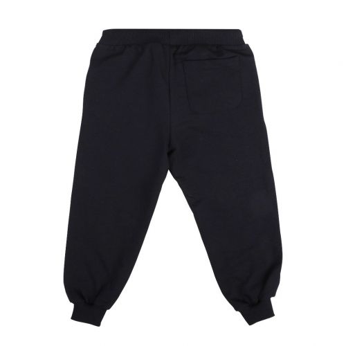 Boys Black Silver Toy Sweat Pants 101254 by Moschino from Hurleys