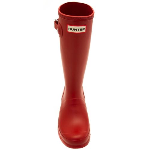 Kids Military Red Original Wellington Boots (12-5) 24970 by Hunter from Hurleys