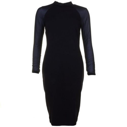Womens Black Wrenti Fitted Rib L/s Dress 62031 by Ted Baker from Hurleys