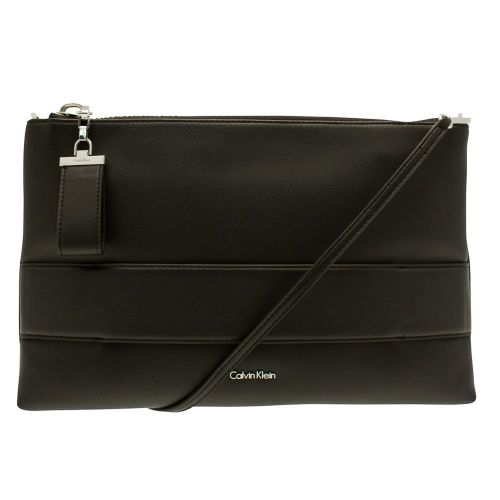 Womens Black Lucy Large Clutch Bag 6190 by Calvin Klein from Hurleys