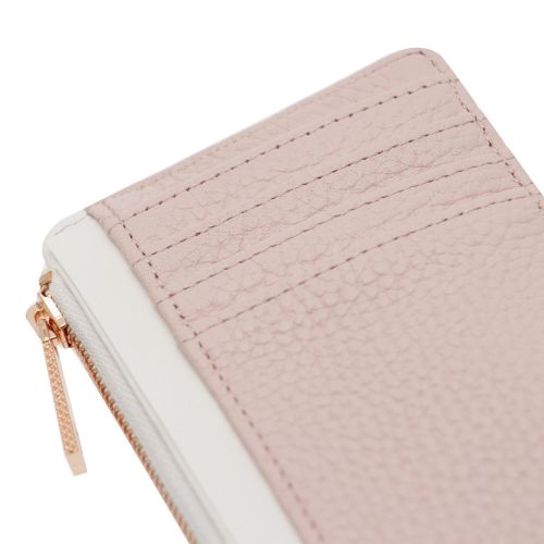 Womens Light Pink Lori Zip Card Purse 25781 by Ted Baker from Hurleys
